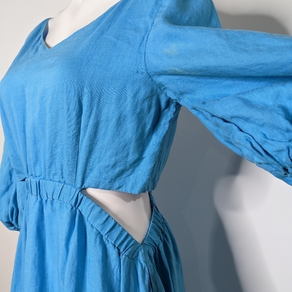 Nicholas blue cutout dress 10 - Picture 5 of 13